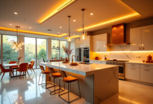 —pngtree—modern dining room with warm 16486174